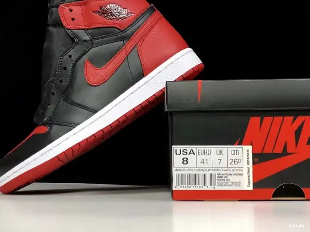 Rep TB Air 1 Retro 555088-001 High Banned Jordan OG 0623